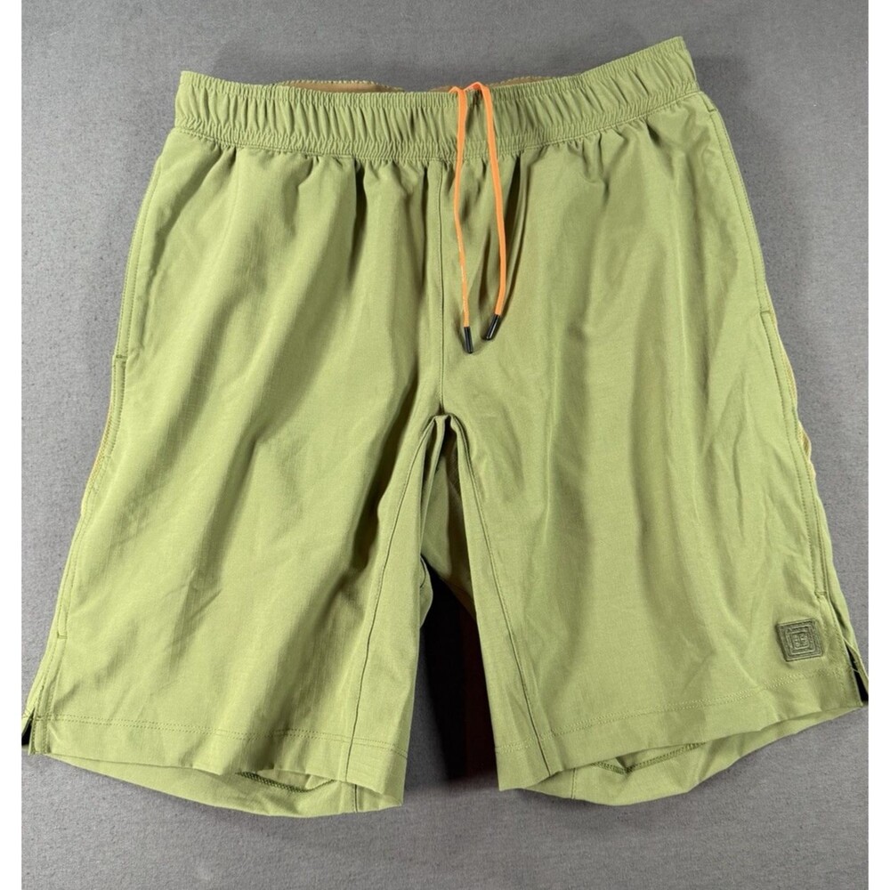 5.11 Tactical Shorts Mens S Green Recon Training Ripstop 10" Workout Fitness Gym